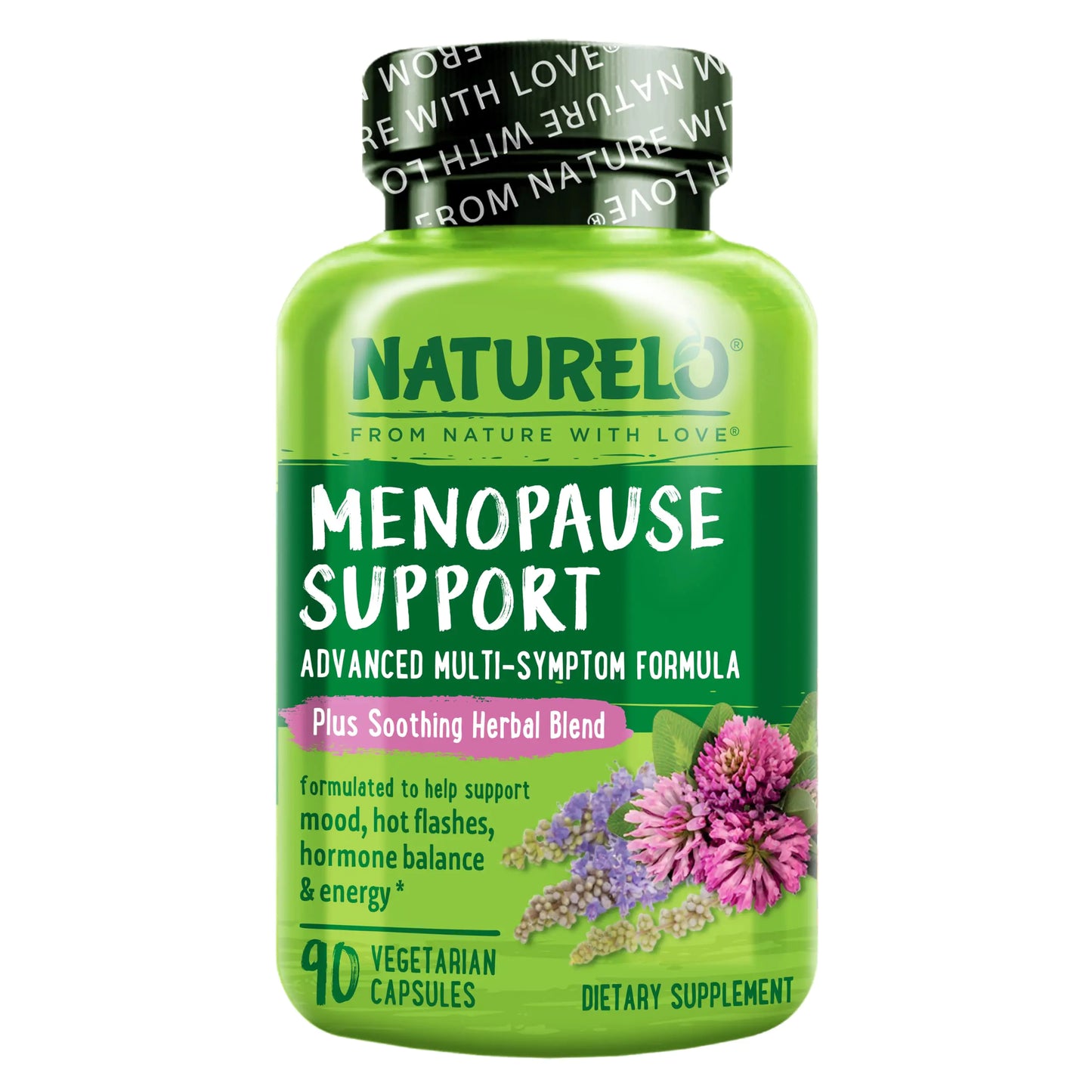 NATURELO Menopause Supplements 90 Capsules