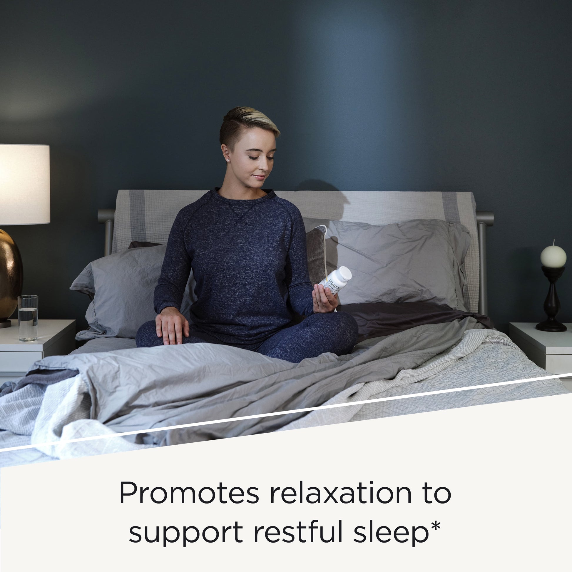 Cortisol Manager - with Ashwagandha, L-Theanine - Reduces Stress to Support Restful Sleep* - Supports Adrenal Health* - 30 Count