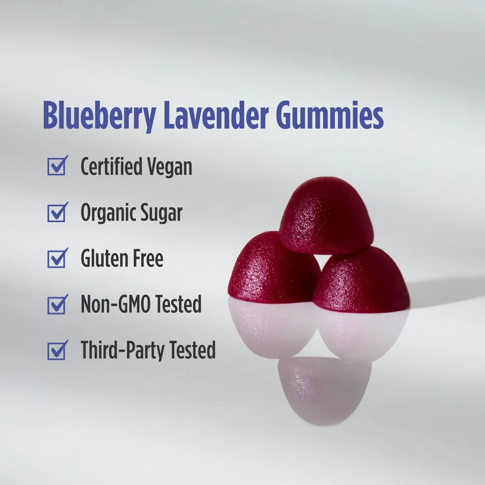 Magnesium Gummies, Vegan - 60 Count