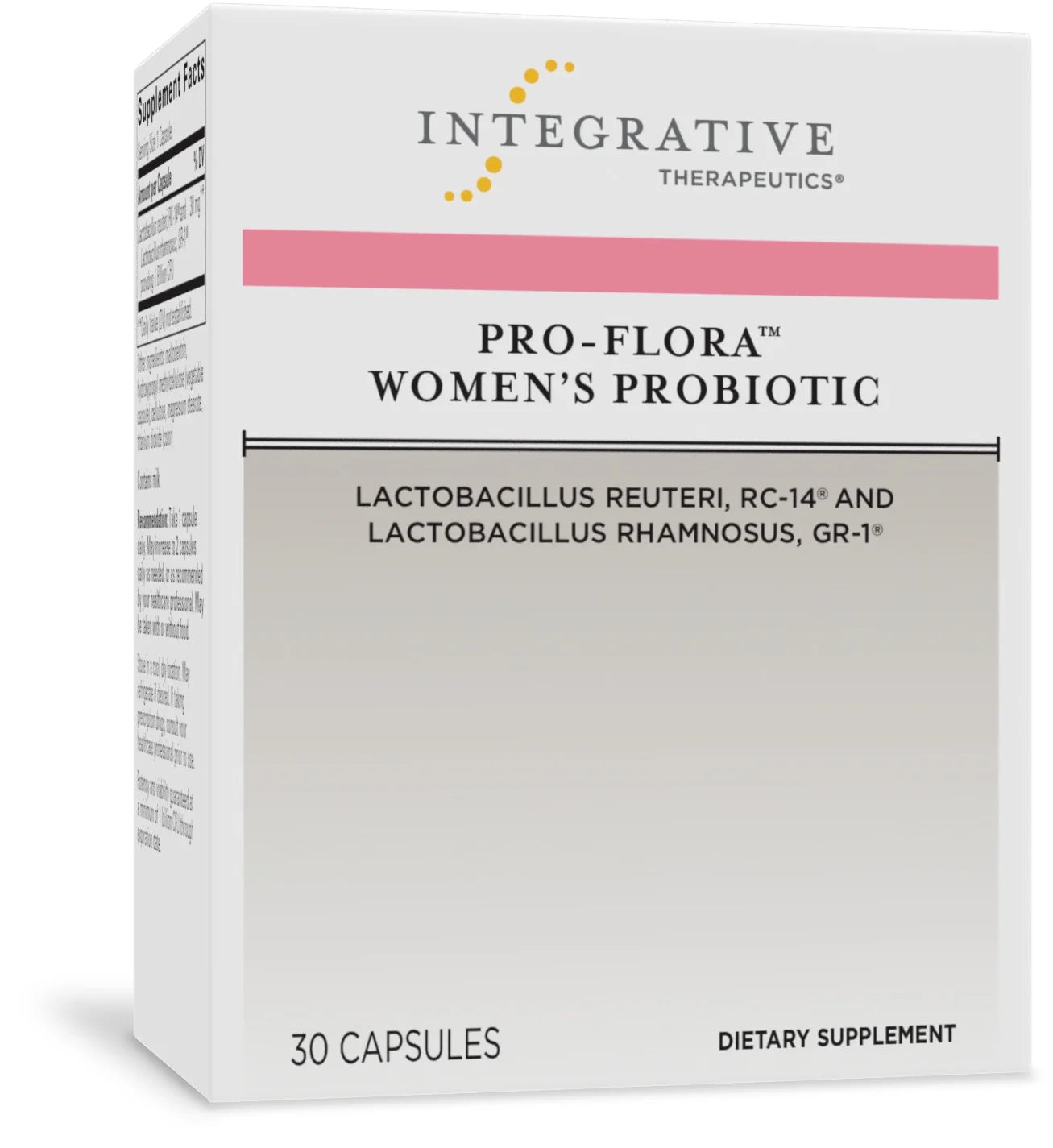 Pro-Flora Women'S Probiotic - Lactobacillus Rhamnosus GR-1 and Reuteri RC-14 Strains - Urogenital and Vaginal Health Support Supplement* - 30 Capsules