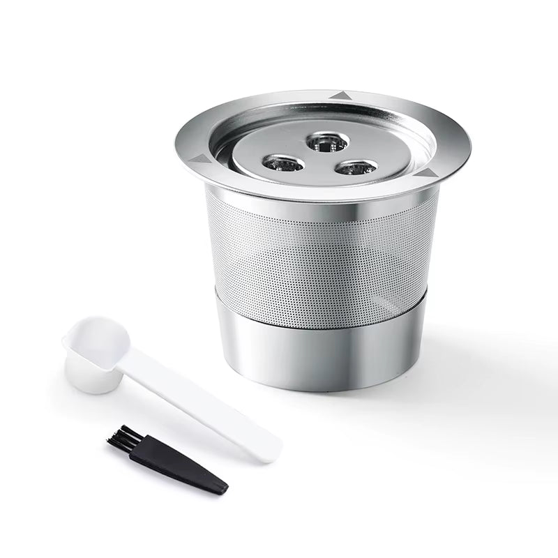 Reusable K Cups Coffee Filter Capsule Pod Compatable with Ninja CFP201 CFP301 Dual Brew Pro Machine Stainless Steel