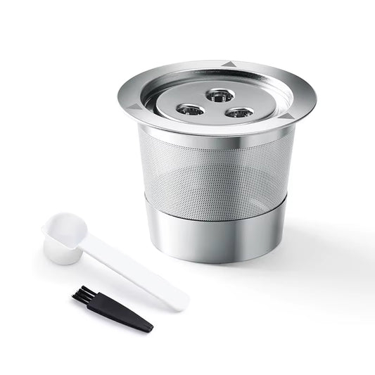 Reusable K Cups Coffee Filter Capsule Pod Compatable with Ninja CFP201 CFP301 Dual Brew Pro Machine Stainless Steel