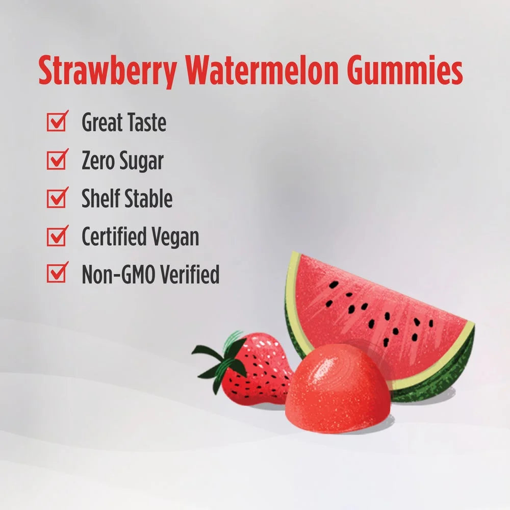 Zero Sugar Kids Probiotic Gummies, 1.5 Billion CFU, Strawberry Watermelon - 30 Gummies