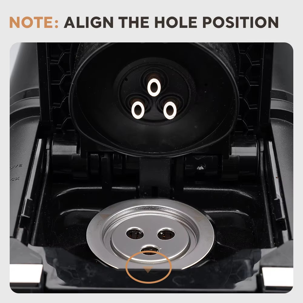 Reusable K Cups Coffee Filter Capsule Pod Compatable with Ninja CFP201 CFP301 Dual Brew Pro Machine Stainless Steel