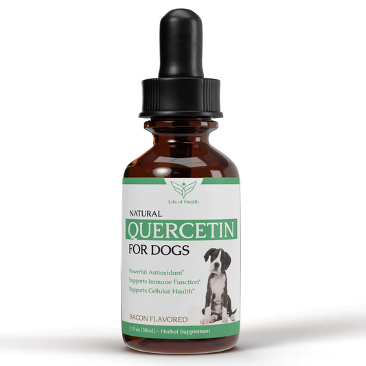 Quercetin for Dogs Allergies - 1 fl oz