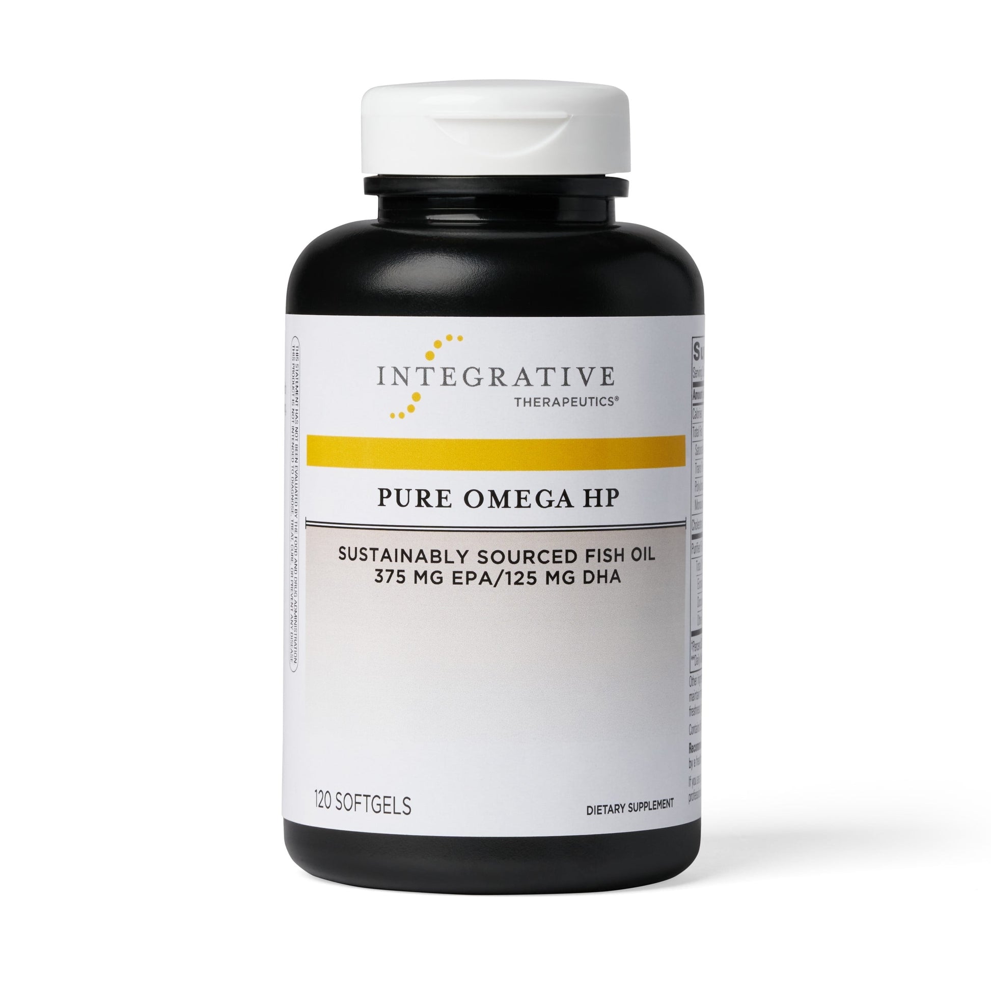 - Pure Omega HP Fish Oil Softgels - 575 Mg Omega 3 Fatty Acids with EPA and DHA - Fish Oil -Sustainably Sourced - 120 Count