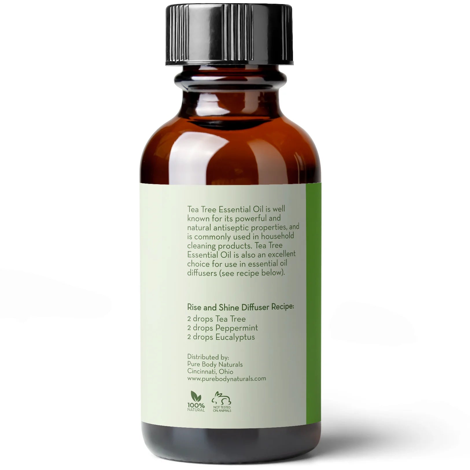 Tea Tree Essential Oil - Face, Hair, and Diffuser - Therapeutic Grade, 1 Fl Oz by