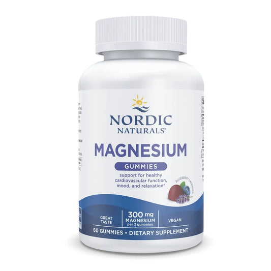Magnesium Gummies, Vegan - 60 Count